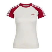 ADIDAS ORIGINALS Majica Sst ognjeno rdeča / bela