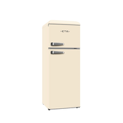 ETA retro kombinirani hladilnik Storio (E, V: 148cm, H: 170L, Z: 45L), bež