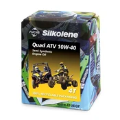 shumee Polsintetično motorno olje Silkolene Fuchs za štirikolesnike ATV 4T 10W-40 4L (CUB)