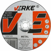 Verke Brusilno kolo za kovine 230 mmx6,4 mmx22,2 mm