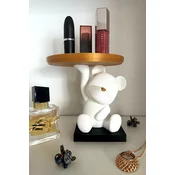 Aberto Design Dekorativna figura Cutie Bear, Beli