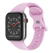 Silikonski pas Techsuit W031 za Apple Watch (42/44/45/46/49mm) - vijoličen