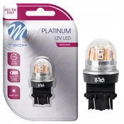 M-Tech P27/7W LED ŽARNICA ZA NAKNADNO VGRADNJO RDEČA 12/24V CANBUS 3157 RDEČA