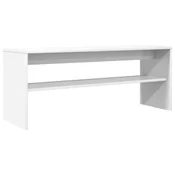 Vidaxl TV omarica Bela 100 x 30 x 40 cm Konstruiran les