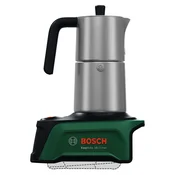 Bosch akumulatorski aparat za kavu EasyMoka 18V-2 Inox (06039E4100)