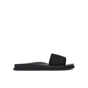Calvin Klein Natikači City Sandal Mule Webbing HW0HW02887 Črna
