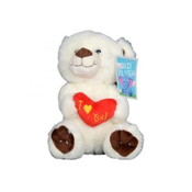 Dizi toys plisana igracka 20cm meda sa srcem, 0+ ( 511.MQT-MED-SR-20 )