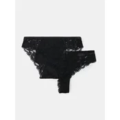 Sinsay - brazilian gacice 2 pack - crno