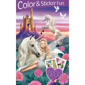 Elfos y unicornios (3D Lenticular) ("Color & Sticker Fun")