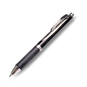 Pentel - Roler pisalo Pentel Energel Permanent BLP77, 0.7 mm, črno, 2 kosa