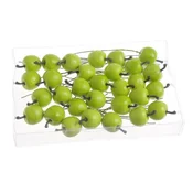 shumee jabolka na žici, mat, 2 cm, 30 kosov | 7CAN7029