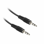 SBS Ekon audio kabel, 3.5 ulaz, 1.8m, crni (ECAJACK18MMK)