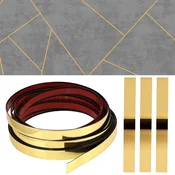 shumee ZLATI PVC DEKORATIVNI TRAK 12 mm RAVNI