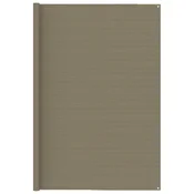 Vidaxl Preproga za šotor 250x500 cm taupe