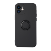 Silikonski ovitek Liquid Ring za Xiaomi Redmi 10 4G - črn