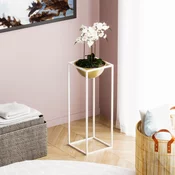 Aberto Design Dekorativna saksija GED-021-C, 60 cm, O 20 cm ,, Bela