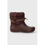 Cizme za snijeg Crocs Classic Neo Puff Luxe Boot boja: bordo, 207312