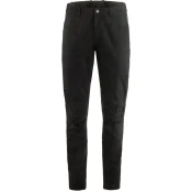 Fjällräven Hoja Hybrid Trousers M hlače, črne (46)
