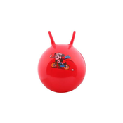 Merco lopta za skakanje Hom Jump s ruckom, 45 cm, crvena 45