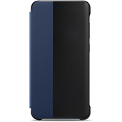 Huawei preklopna torbica Smart View za Huawei P10 Lite modra z okenčkom
