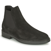 Selected  Polucizme SLHBLAKE SUEDE CHELSEA BOOT  Crna