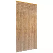 vidaXL Komarnik za vrata iz bambusa 90x220 cm