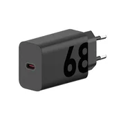 MOTOROLA glavni punjac s Type-C prikljuckom, 68 W, PD brzi punjac, CRN SA18D60306 / MC-682L / MC-682N
