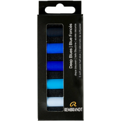 Rembrandt Soft Pastels Deep Blues Set 5 Pieces