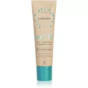 Lumene Matte Oil-Control Foundation fluidni tekoči puder za mastno in mešano kožo odtenek 1 Classic Bež
