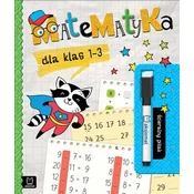 Matematyka dla klas 1-3 scieralny pisak