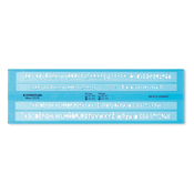 Staedtler šablona 3,5 mm & 5 mm, prozorno-modra