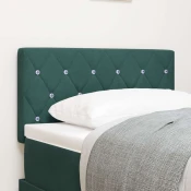 Uzglavlje Tamnozelena 80 cm Baršun
