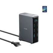 Anker Prime Docking Stanica 160W, 14u1, Dual Display, siva