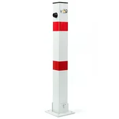 Stolpik z zaklepanjem, bel, US03. Bela