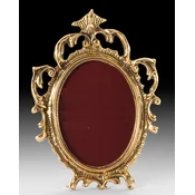 Casa Padrino luxury baroque picture frame gold 11 x H. 16 cm - Handmade baroque style bronze picture frame - Baroque decorative accessories - Noble & Magnificent