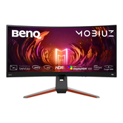 BenQ Mobiuz EX3410R – LED Monitor – curved – 86.4 cm (34”) – HDR