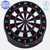 Pametna elektronicka meta za pikado GRANBOARD dash s Bluetoothom – plava