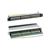 Patch Panel 24P SFTP CAT6a 1U