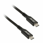 InLine USB4 Kabel, USB Typ-C Stecker/Stecker, schwarz - 1m 35901A