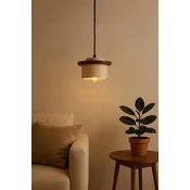 Opviq Luster Ente, 1 x E27 Max, 40W, Bež-kesten