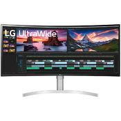 LG 38” UltraWide QHD+ Nano IPS zakrivljeni monitor | 38WN95CP-W