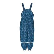 PLAYSHOES Hlace Regenlatzhose mit Baustelle allover, morsko plava