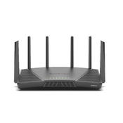 Synology RT6600ax Router WiFi6 1xWAN 3xGbE 1x2.5Gb bežicni usmjerivac Trifrekvencijski (2,4 GHz / 5 GHz / 5 GHz) Crno