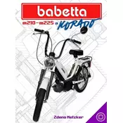 Babetta M210–M225 a Korado