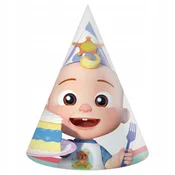 Procos Papičnati klobučki - Cocomelon 6 kos