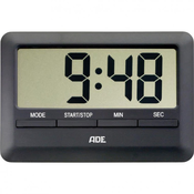 ADE ADE digitalni kuhinjski časomer TD 1601 (D x Š x V) 101 x 70 x 11 mm črna
