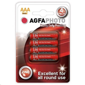 Agfaphoto cinkova baterija 1,5 V, R03/AAA, 4 kosi