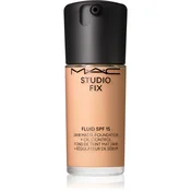 MAC Cosmetics Studio Fix Fluid SPF 15 24HR Matte Foundation + Oil Control matirajoči tekoči puder SPF 15 odtenek N6 30 ml