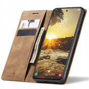 shumee Denarnica SC za Galaxy S24 FE svetlo rjava