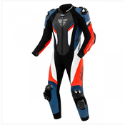 Kožno motociklističko odijelo Shima Hyper-RS crno-crveno-plavo-bijelo